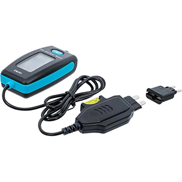 BGS, Digitales Amperemeter für Sicherungskontakt, Multimeter für 12/24 V Systeme, max. 20 A – Bild 2