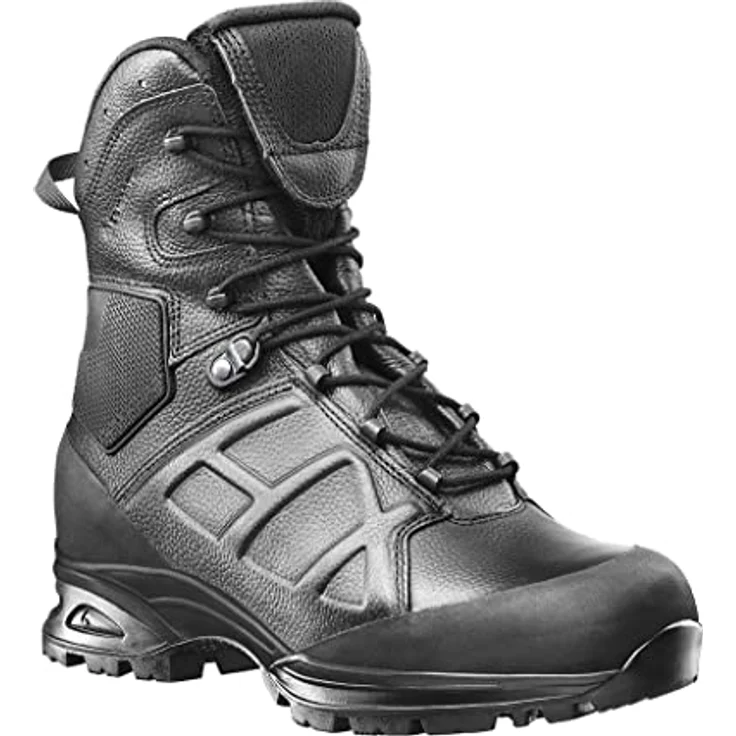 HAIX Wasserdichte Polizeistiefel "Ranger GSG9-X", Größe 48, Schwarz, mit GORE-TEX, rutschfester VIBRAM-Sohle und wärmebeständig bis 300°C – Bild 1