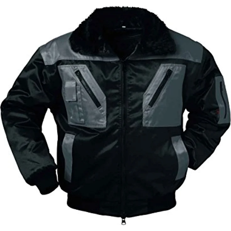 "Norway Pilotenjacke gefüttert, warme Arbeitsjacke Winterbaujacke Malerjacke (Größe XS-5XL)" – Bild 2