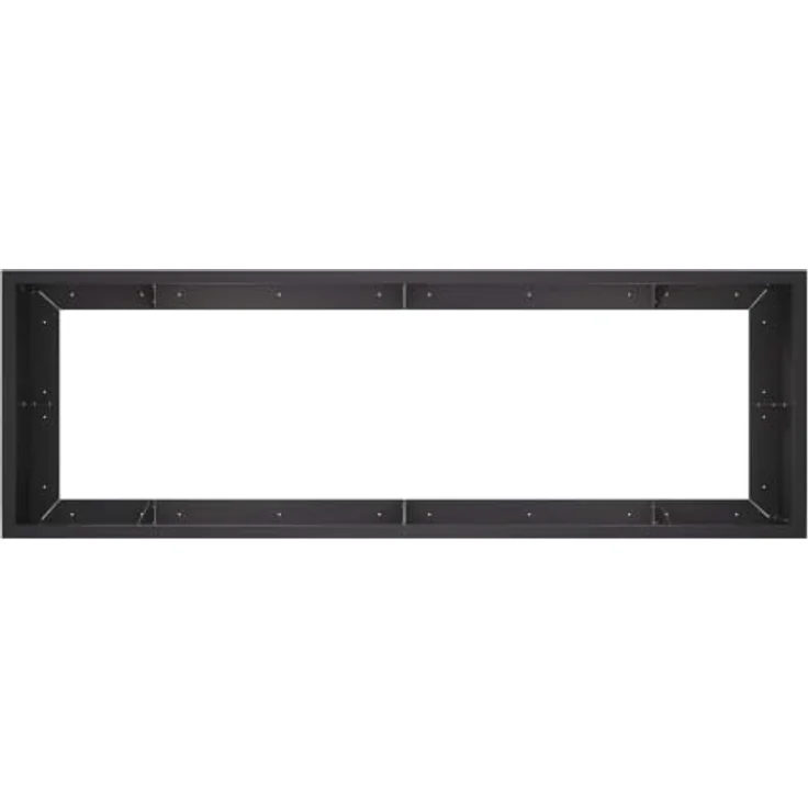 vidaXL Beetumrandung Stützmauer, 8 Teile 300 x 100 x 50 cm, wetterbeständige Stahlkonstruktion in Schwarz, flexibles modulares Design – Bild 9