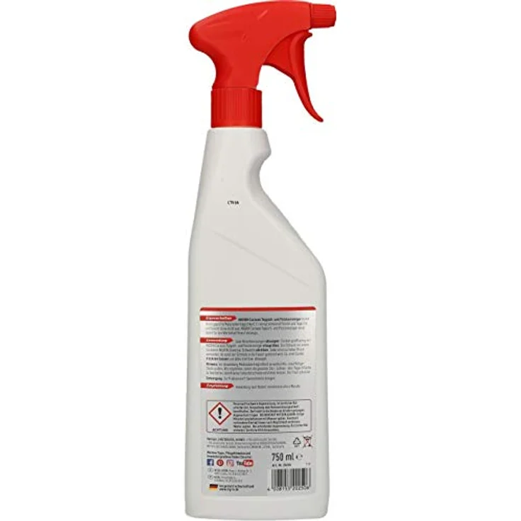 NIGRIN 20250 Caravan Teppich- und Polsterreiniger 0,75 Liter – Bild 2