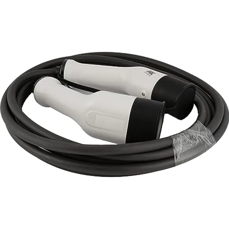 a-TroniX Verlängerungskabel 5m 16A 3 Phasen 480V Typ 2, Wallbox-Ladekabel für E-Autos