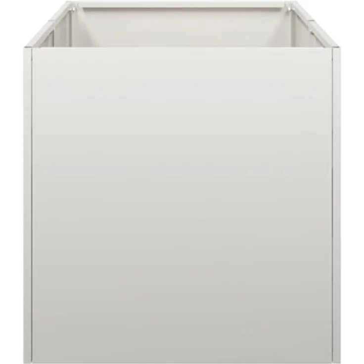 vidaXL Pflanzgefäß 40x80x40 cm Edelstahl, Pflanzschale, Garten-Garten-Pflanzkübel, Outdoor-Pflanzgefäß, Hochbeet, Blumenkasten – Bild 4