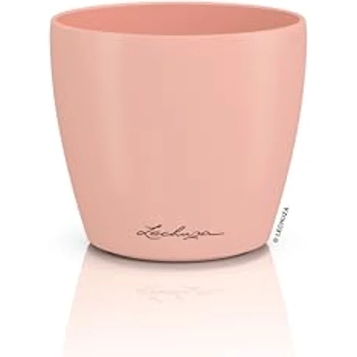 Lechuza® Übertopf Classico Color 10 DECO, Pflanzgefäß ohne Bewässerungssystem, magnolie, 0,7 l – Bild 1