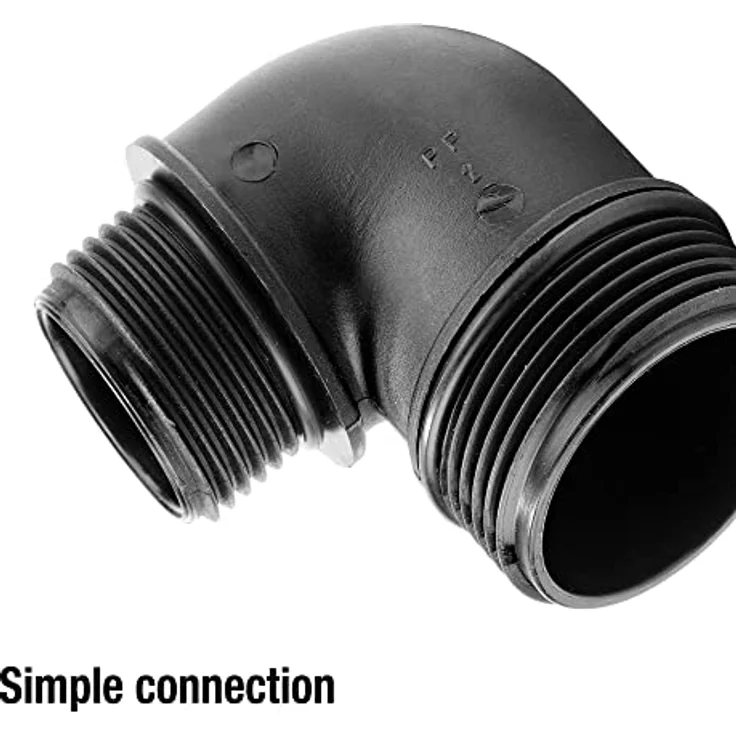 Gardena Tauchpumpen-Anschlussstück 42 mm: Übergangsstück zum Anschluss von Tauchpumpen an das Gardena Wasserschlauch-Stecksystem (1744-20) – Bild 4