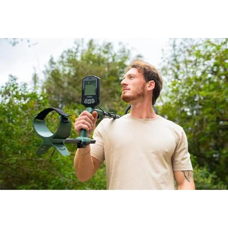 Minelab X-Terra Intrepid, Metalldetektor mit 10-Zoll wasserdichter Spule, Pinpoint-Modus und LCD-Display – Bild 9