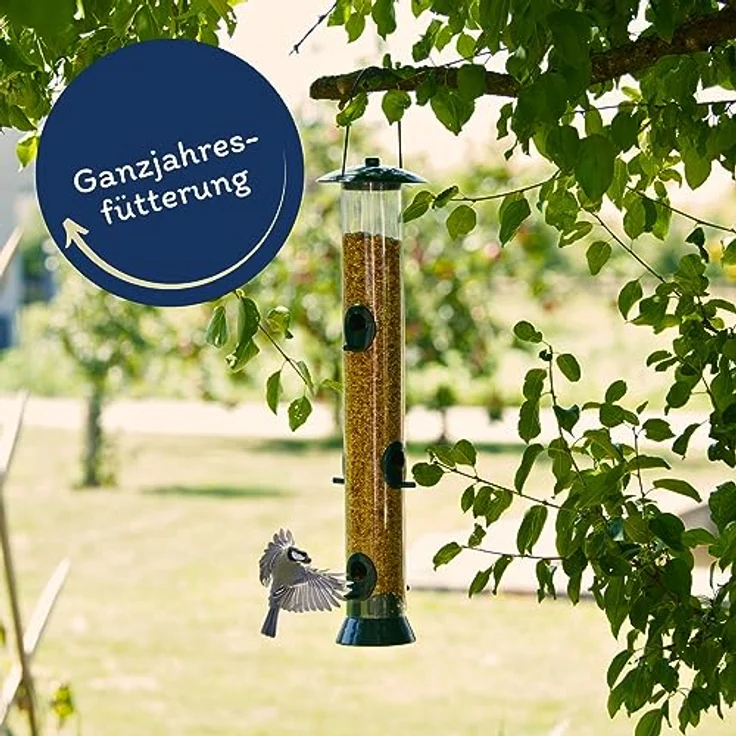 Lyra Pet® | 25 kg Streufutter schalenfrei | Wildvogelfutter ohne Schalen | Ganzjahres Vogelfutter für Wildvögel | Schalenlos & Fetthaltig | Ideal für Balkon & Terrasse | Kraftspendend & Sauber – Bild 3