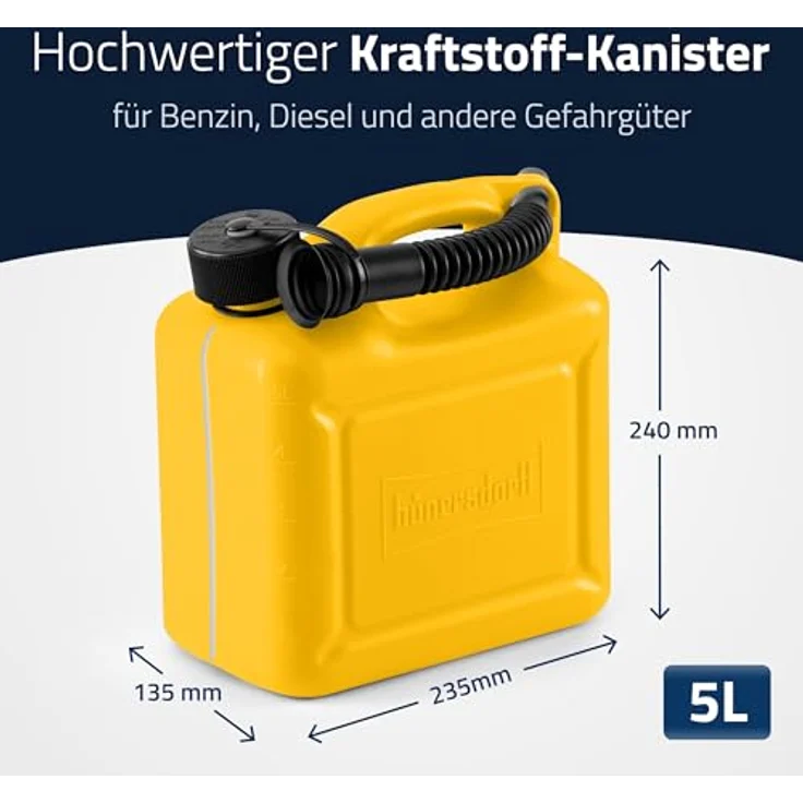 Alutec 811570 Kraftstoffkanister (L x B x H) 247 x 147 x 265mm 5l – Bild 3