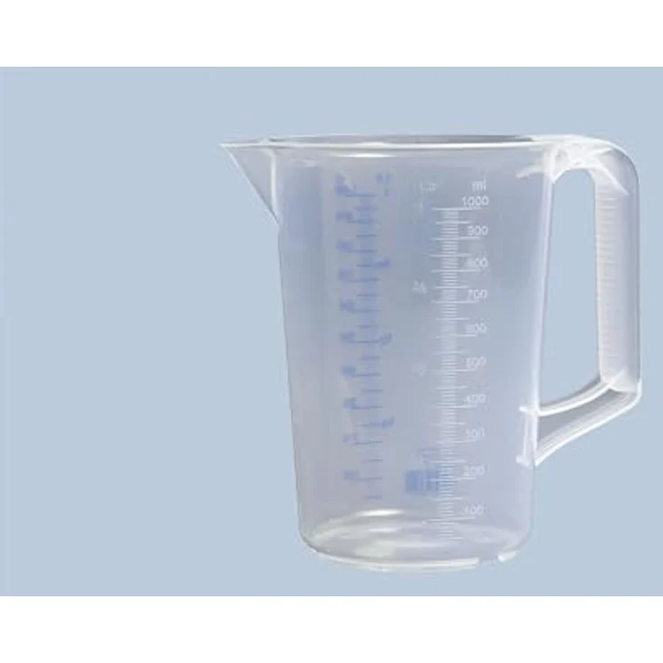 Messkanne 1000 ml PP transp.D117xH165mm Griff geschl.HÜNERSDORFF – Bild 4