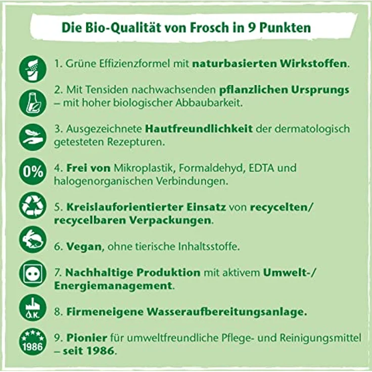 FROSCH Frosch Lavendel Universal-Reiniger 750 ml Allzweckreiniger mit natürlichem Lavendelduft und haustierfreundlicher Formel – Bild 3