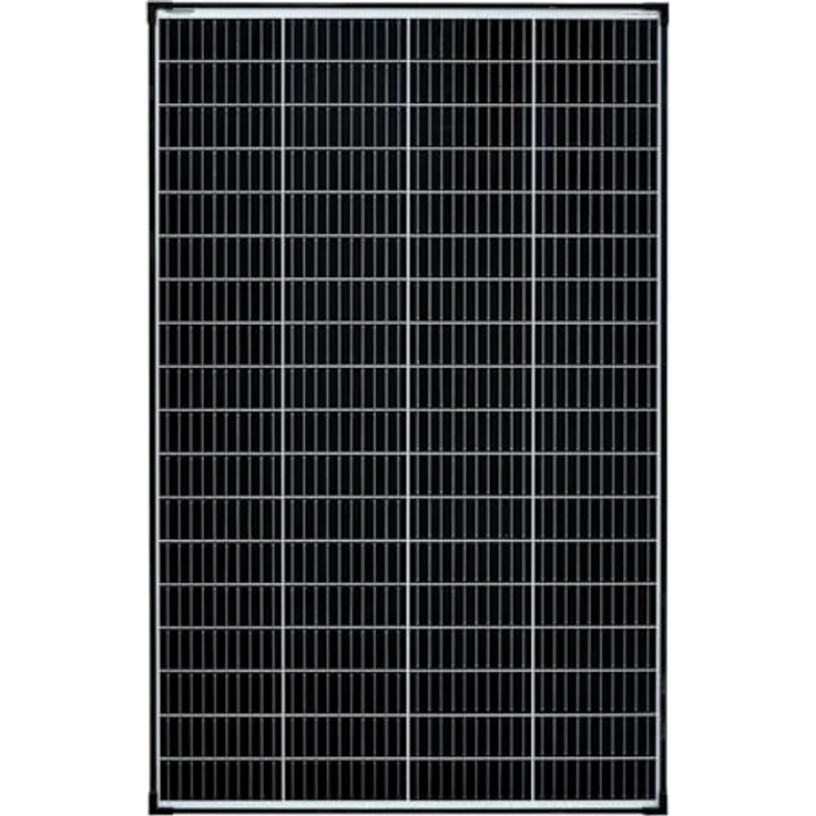 enjoy solar Solarmodul Eco Line ES 180M, Monokristallines Solarpanel 182mm 10BB, 180W, schwarzer Rahmen, hohe Effizienz über 23,1%, TÜV-zertifiziert – Bild 1
