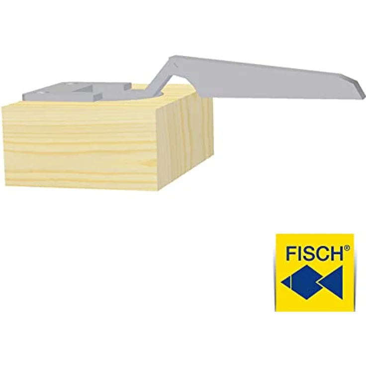 Fisch Kunstbohrer HW Profi 40 x 60 / 90 mm mit Zentrierspitze und 2 Vorschneidern für Hartholz und kunststoffbeschichtete Platten – Bild 3