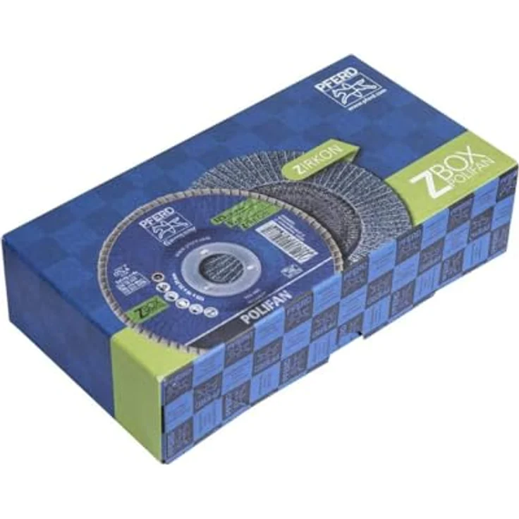  Durchmesser 125mm POLIFAN-Fächerscheibe 10er Pack Korn 40 VPE: 10 – Bild 5