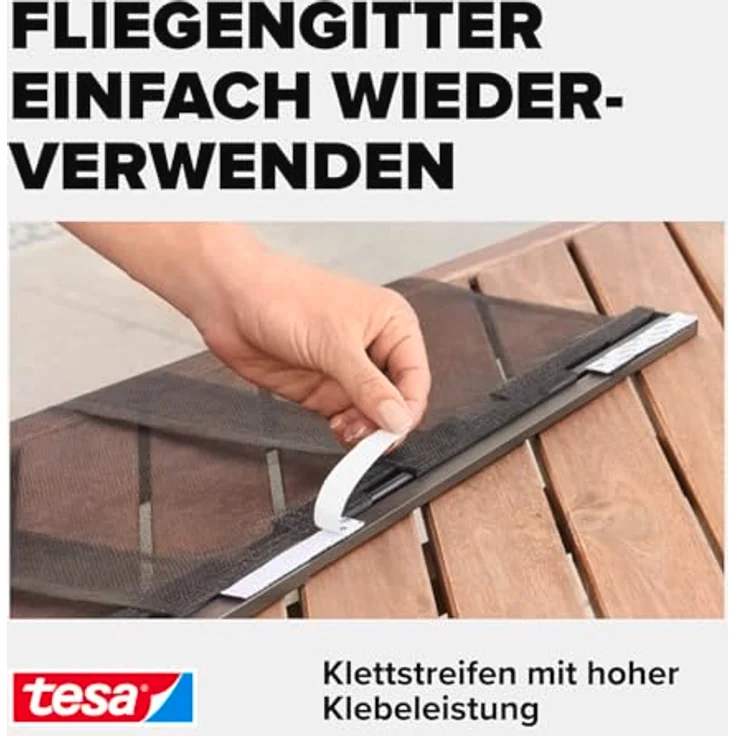 tesa Klettband-Ersatzrolle COMFORT 5,6 m – Bild 4