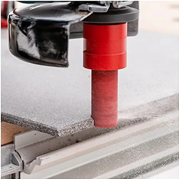 STIER M14 Fräsfinger, 18 mm Durchmesser, 40 mm Nutzlänge, Diamant-Körnung, vielseitig einsetzbar für Stein- und Keramiken – Bild 2