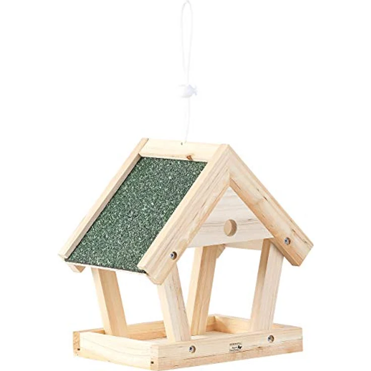 Royal Gardineer Vogelfutterhaus: Vogel-Futterhaus-Bausatz aus Echtholz, zum Aufhängen, 13-teilig (Vogelfutterhaus zum Hängen, Vogelfutterhaus Bausatz, Kinder Geschenkideen) – Bild 2
