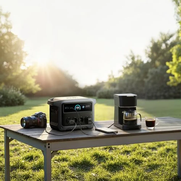 Anker Solix C1000X Gen 2, Power Station mit 1024 Wh und 2000 W Ausgangsleistung, tragbar und app-kompatibel – Bild 2