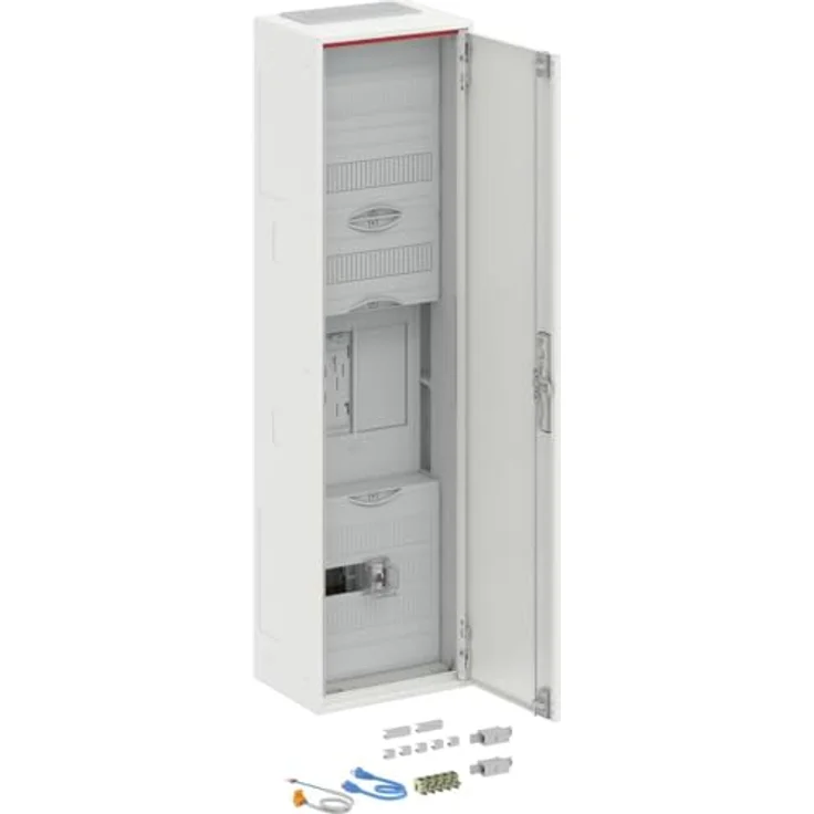 Striebel & John BA17CA Zählerschrank ComfortLine A, 7-reihig, verkehrsweiß – Bild 1