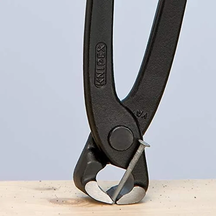 KNIPEX 99 00 220 Monierzange (Rabitz- oder Flechterzange) schwarz atramentiert 220 mm – Bild 4