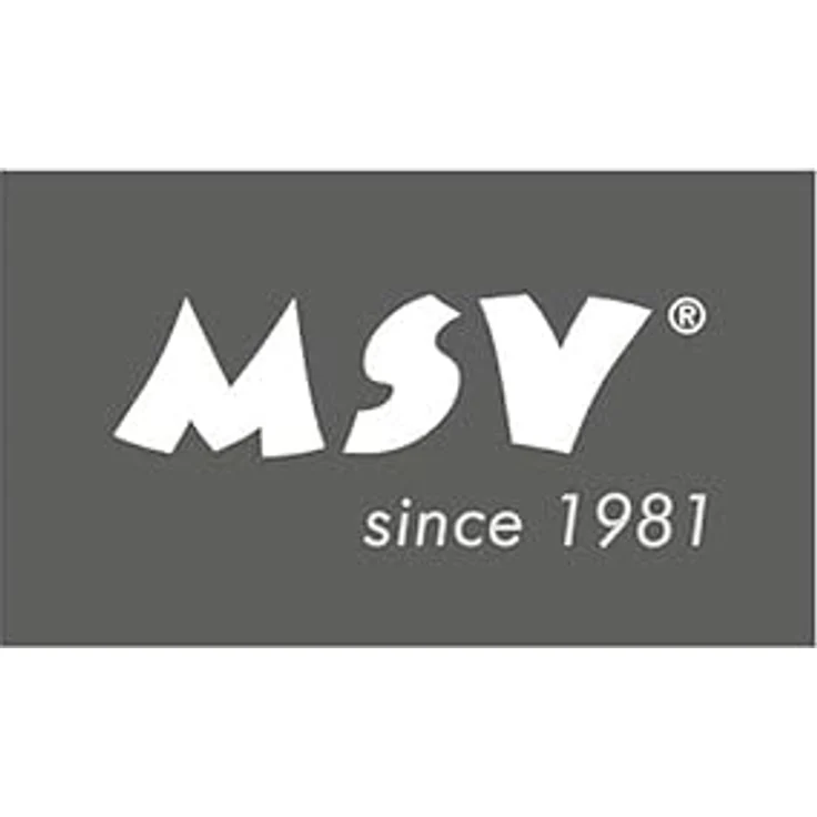 MSV WC-Sitz MDF, 45 cm x 37 cm x 5,6 cm, dunkelgrau, feuchtigkeitsbeständig mit stabilen Edelstahlscharniere – Bild 9
