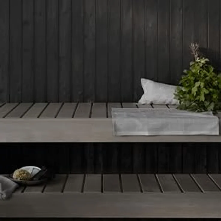 Bondex Sauna Finish Grau 1 L für 12 m² | Wasser- und schmutzabweisend | Schutz auf Basis von natürlichen Wachsen | Kein Ausdünsten oder Abfärben | Seidenmatt | Holzpflege | Holzwachs – Bild 2