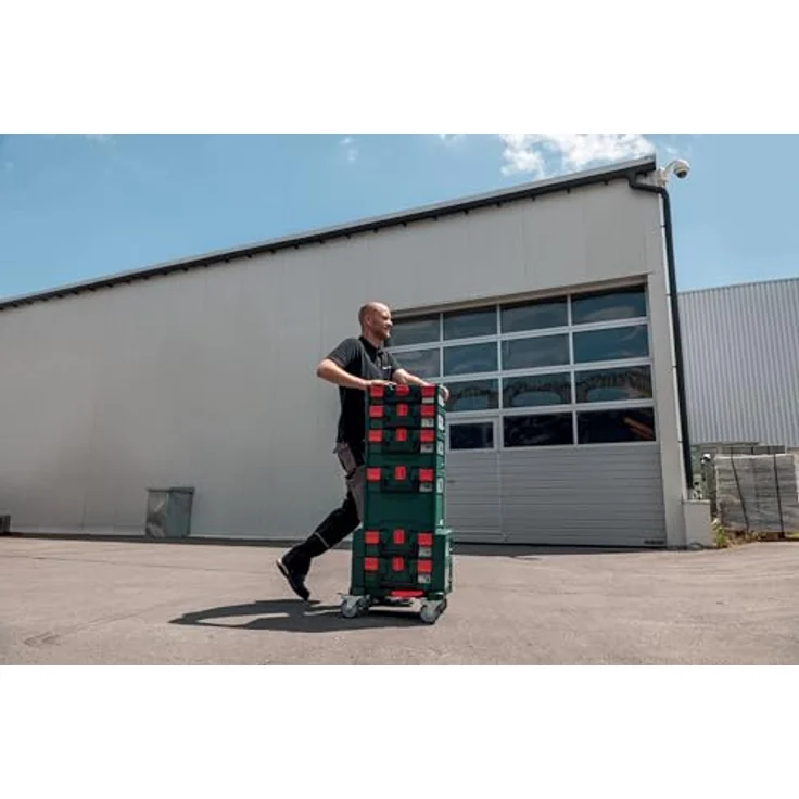 Metabo MetaboX 340 626888000 System Werkzeug Koffer aus Kunststoff Stapelbar Solo - ohne Einlage – Bild 5