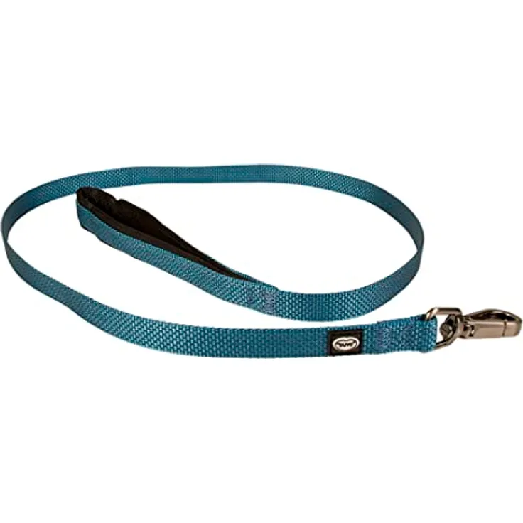 Duvoplus Explor North, Bequeme wetterfeste Leine, 100 cm/25 mm, Petrol, ideal für Abenteuer und Expeditionen