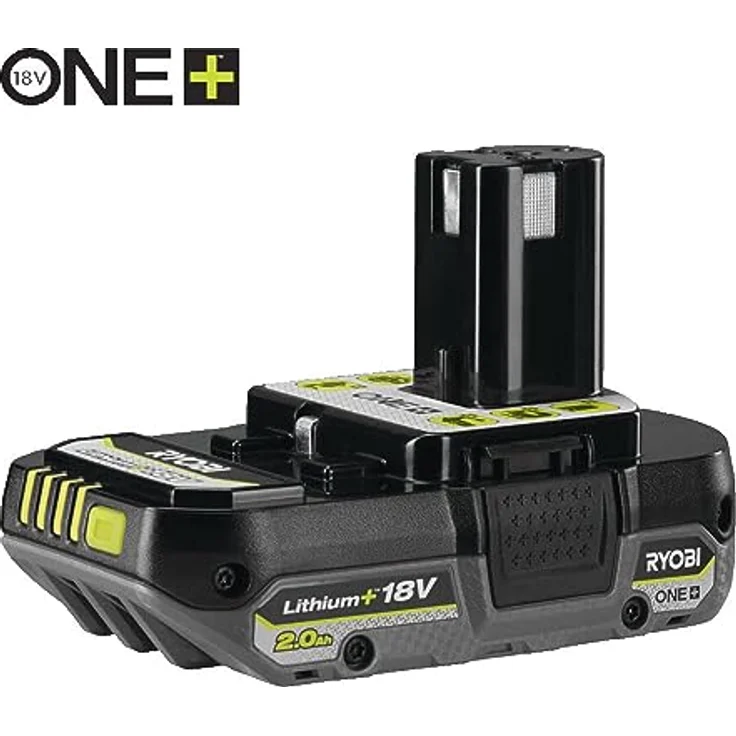 Ryobi ONE+ RCK182G-220S Akku-Maschinen-Set mit Bohrschrauber und Schlagschrauber 18 V, inkl. 2x 2,0 Ah Akkus, Schnellladegerät und Werkzeugtasche – Bild 5