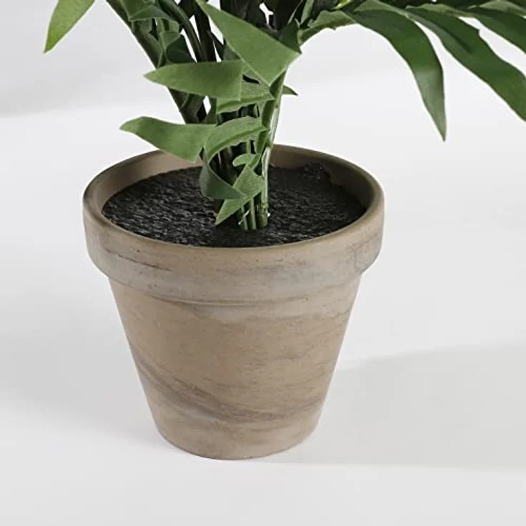 Mica Kunstpflanze Areca Palme im Topf grün, 45 x – Bild 6