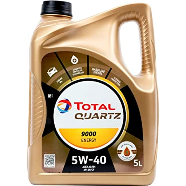 Total Motoren?l 5W-40 Quartz 9000 Energy, 5 Liter, 5W-40 5L – Bild 2