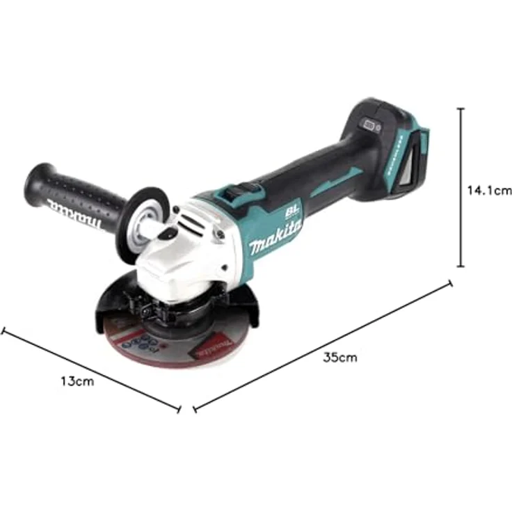 Makita DGA 504 Z Akku Winkelschleifer 18V 125mm Brushless Solo - ohne Akku, ohne Ladegerät – Bild 7
