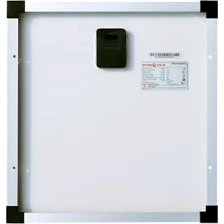 enjoy solar Monokristallines Solarmodul ES20M36, 20W 12V, TÜV zertifiziert, ideal für Garten und Wohnmobil – Bild 3