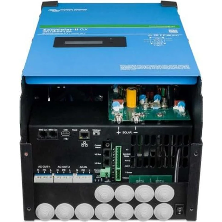 Victron Energy EasySolar II 24/3000/70-32, Solar-Laderegler mit MPPT 250/70 GX und integriertem Wechselrichter/Ladegerät, Wi-Fi-fähig – Bild 3