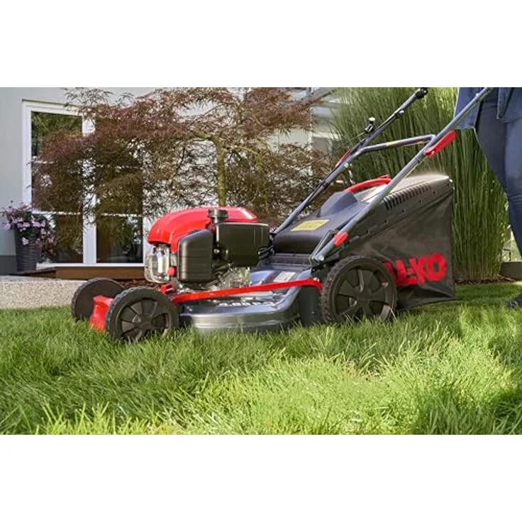 Al-Ko Benzin-Rasenmäher 4.66 P-D Easy, 4-in-1-Funktion mit 46 cm Schnittbreite, zentral einstellbarer Schnitthöhe und 65 l Fangkorb – Bild 5