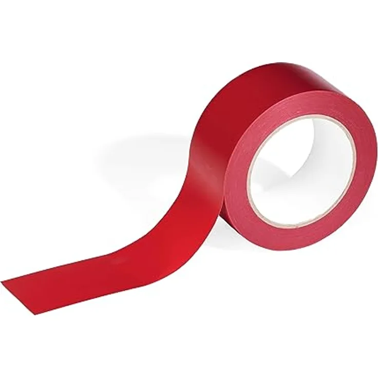 Durable Markierungsband DURALINE BASIC 50/016, 50 mm x 33 m (BxL), für Objekte und Flächen, rot, 104403