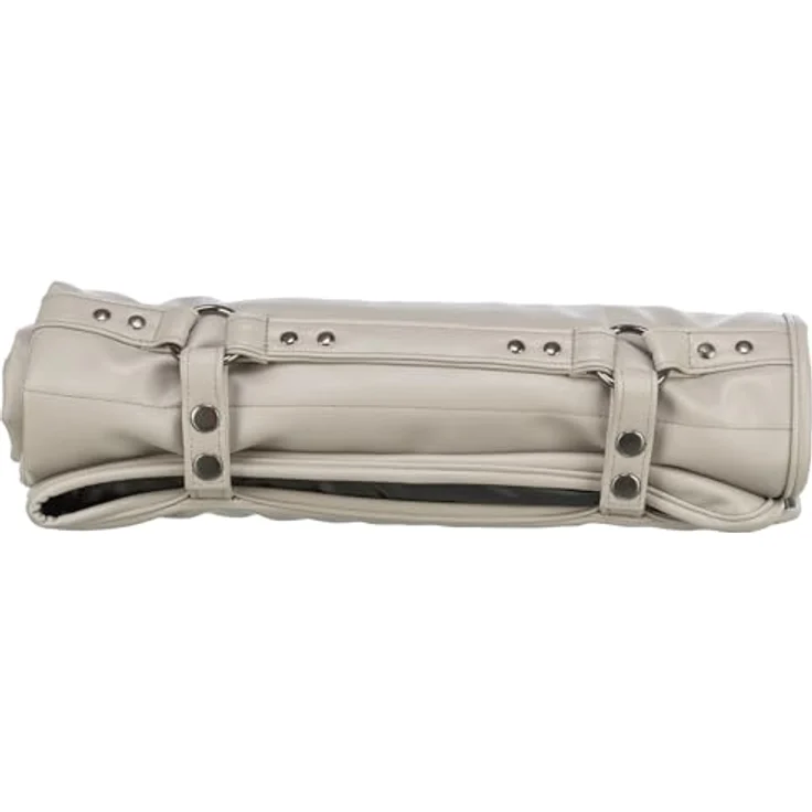 TRIXIE Reisedecke CityStyle für Hunde, 80 x 80 cm, beige - platzsparend, gemütlich, pflegeleicht mit abnehmbarem Tragegriff - 28230 – Bild 3