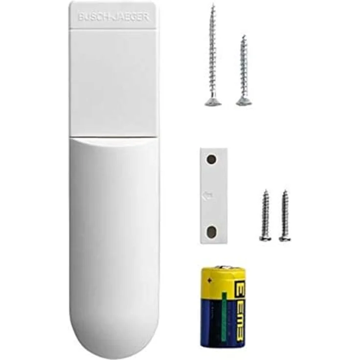 Busch-Jaeger Universalmelder 6222/2 AP-64-WL, Bewegungsmelder zur Überwachung von Dachfenstern und Türen, mit externem Sensoranschluss, weiß – Bild 1