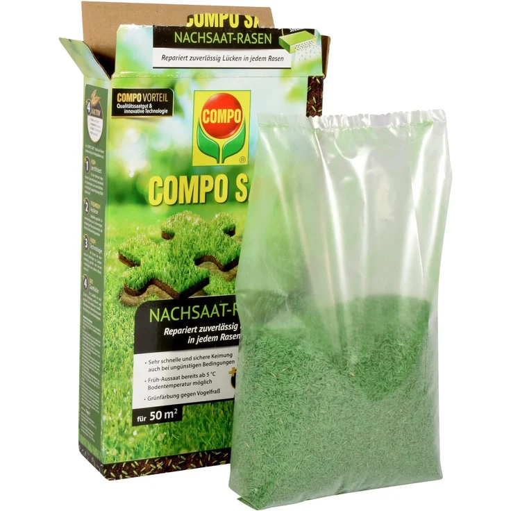 COMPO SAAT® Nachsaat-Rasen, 1 kg – Bild 2