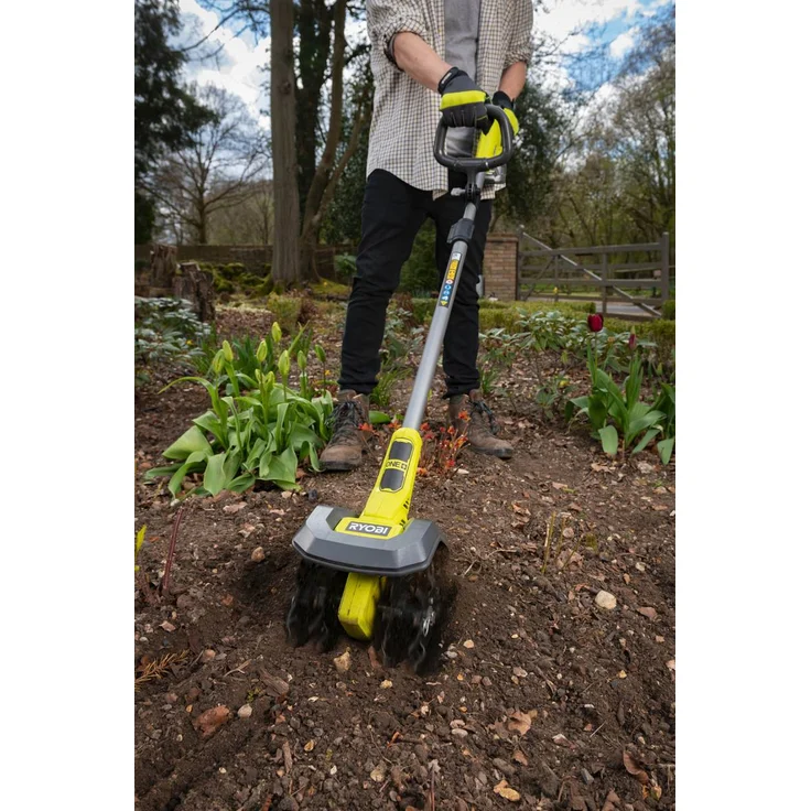 RYOBI ONE+ Akku-Grubber 18V 4 Hackmesser 3 Geschwindigkeitseinstellungen Teleskoprohr - ohne Akku und Ladegerät – Bild 5