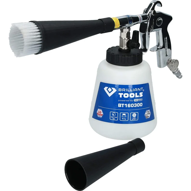 KS Tools Druckluft-Reinigungspistole inkl. Zubehör – Bild 2