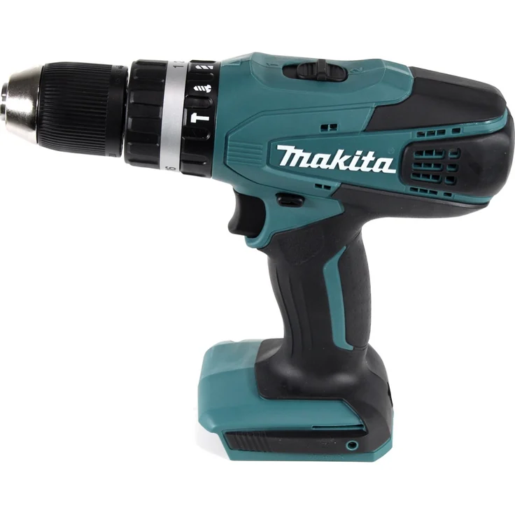 Makita HP457DWE10 - 18V G-Serie Akku-Schlagbohrschrauber (2 x 1,5 Ah) mit Ladegerät und 74-tlg. Zubehör-Set im Werkzeugkoffer – Bild 3