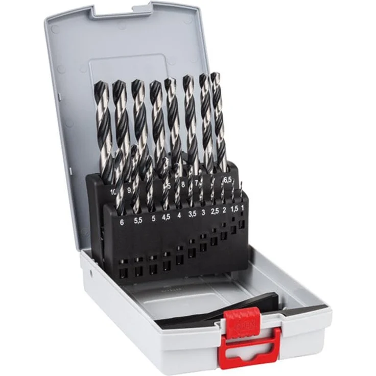 Bosch Professional 2608577351 Pro Box 19 TLG. HSS PointTeQ, 1,0?10,0 – Bild 1