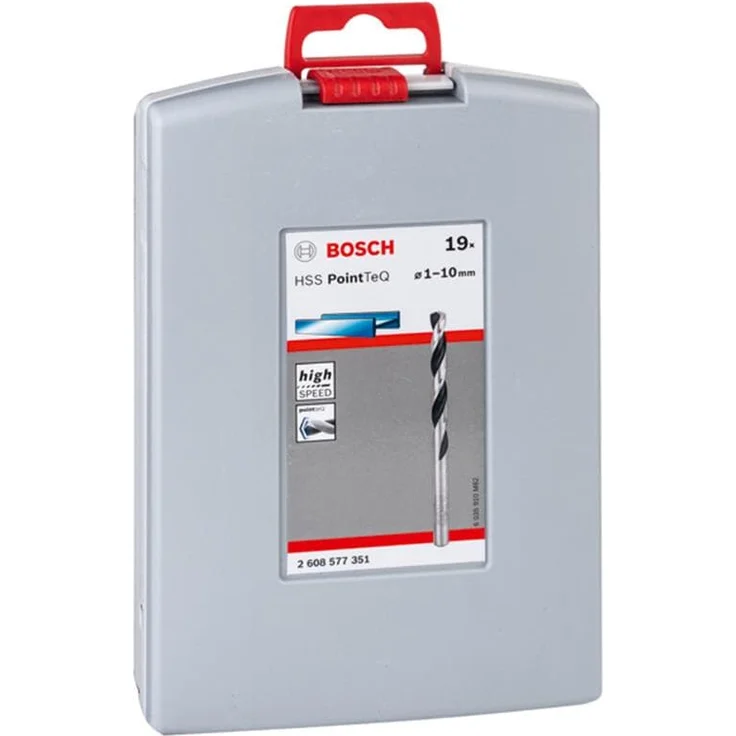 Bosch Professional 2608577351 Pro Box 19 TLG. HSS PointTeQ, 1,0?10,0 – Bild 3