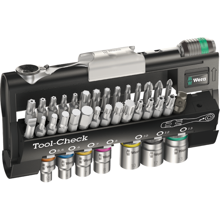 Wera Bit-Sortiment, Tool-Check Automotive 1, 38-teilig, 05200995001