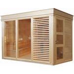 Wolff Finnhaus Sauna Paradiso 3x2 (2-Raum) 329x229 cm - Preisvergleich