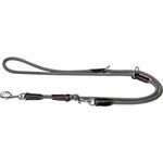 Hunter Hunde-Leine verstellbar Freestyle grau 8-200