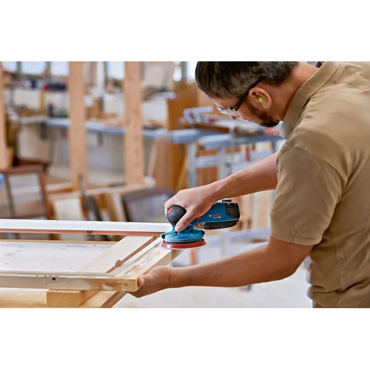 Bosch Professional 12V Akku-Exzenterschleifer GEX 12V-125 ohne Akku, ohne Ladegerät, in L-Boxx – Bild 7