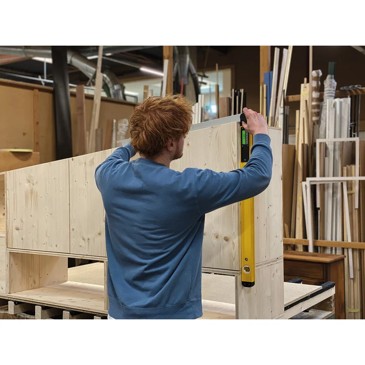 STABILA Elektronischer Winkelmesser TECH 700 DA, 45 cm, 1 Digital-Display, Messbereich: 0° – 270°, Anzeige-Modus: Grad, 1 Horizontal-Libelle, 1 Vertikal-Libelle, Schutzklasse IP 54, Tasche - Preisvergleich – Bild 14