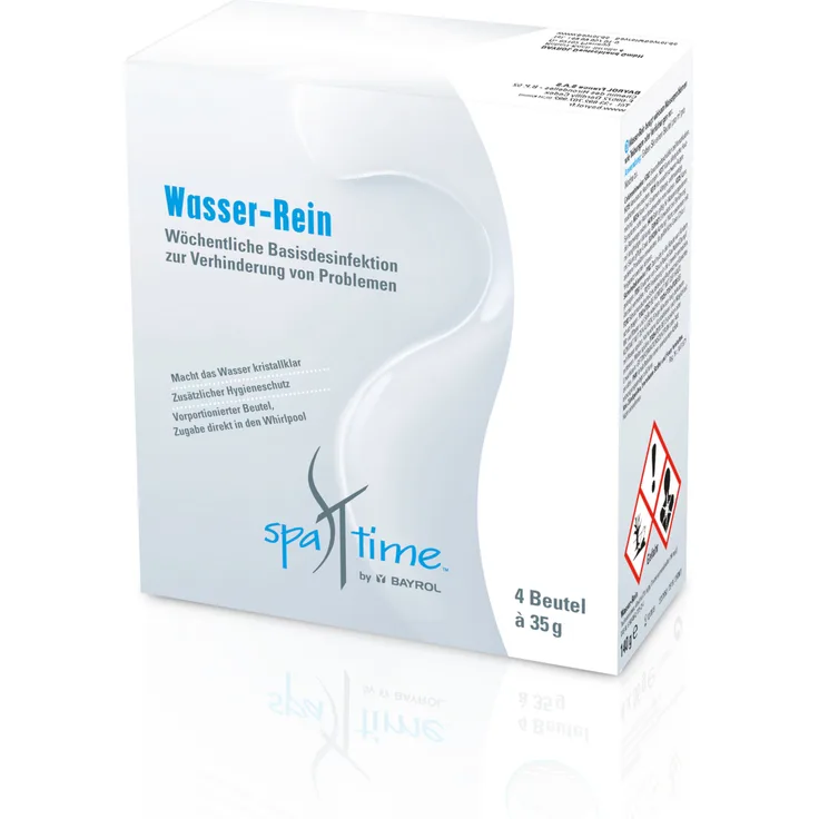 spatime Wasser Rein 140g Inhalt 4 Beutel