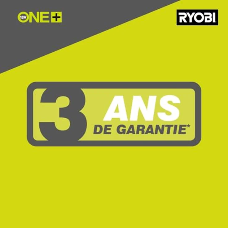 Ryobi Akku-Rasenmäher 'ONE+ RY18LMX40C-240' 18 V mit 2 Akkus, bis 500 m², 40 cm Schnittbreite, inklusive Mulchkit, zentrale 7-stufige Schnitthöhenverstellung, EasyEdge™ Rasenkamm, 50 Liter Fangkorb – Bild 9